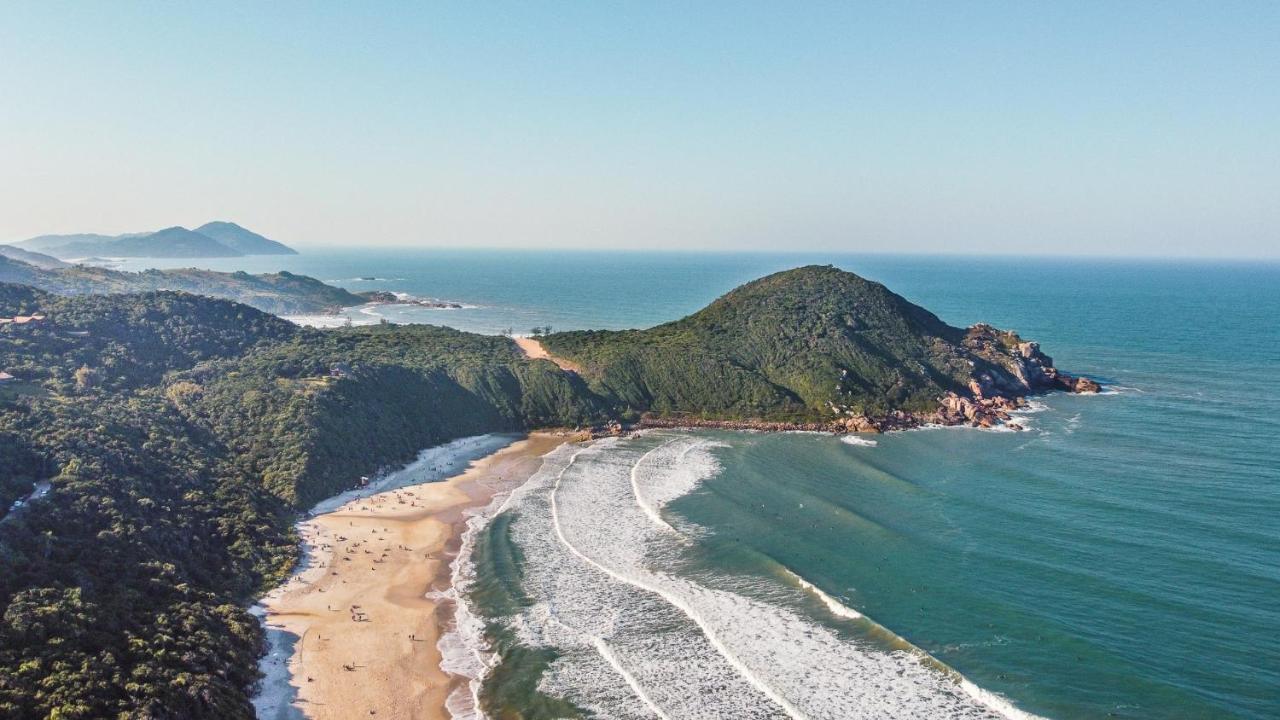 Cabana Perfeita Na Praia Do Rosa Bagian luar foto